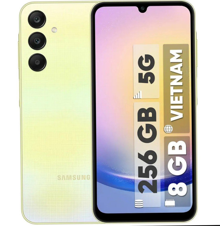 گوشی موبایل سامسونگ مدل Galaxy A25 5G(استوک) دو سیم کارت ظرفیت 256 گیگابایت و رم 8 گیگابایت