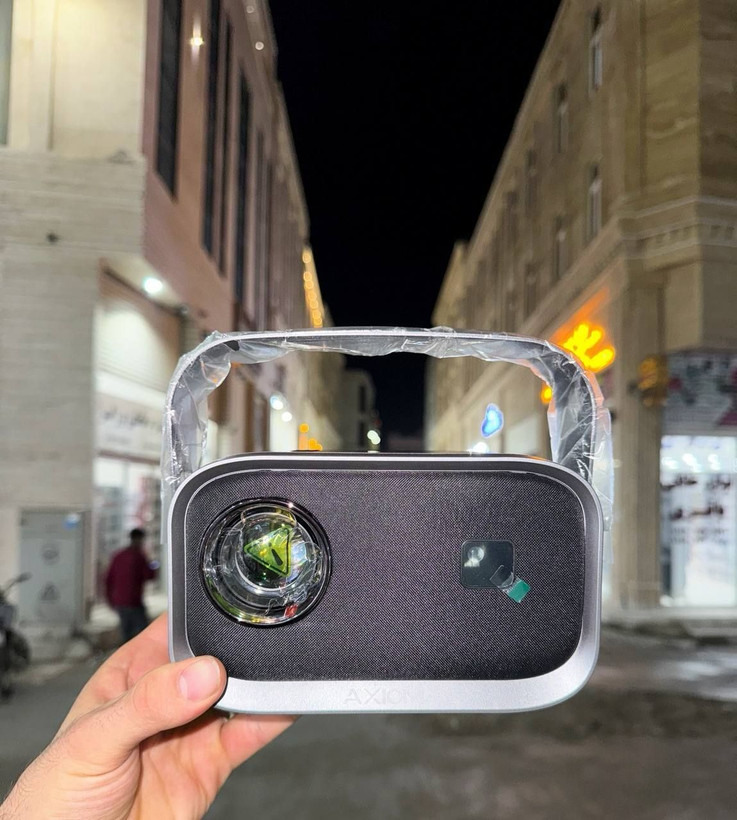 ویدئو پروژکتور آمریکایی برند axiom 4k کیفیت عالی تضمینی 4k اندروید 11 صفحه نمایش300 اینچ