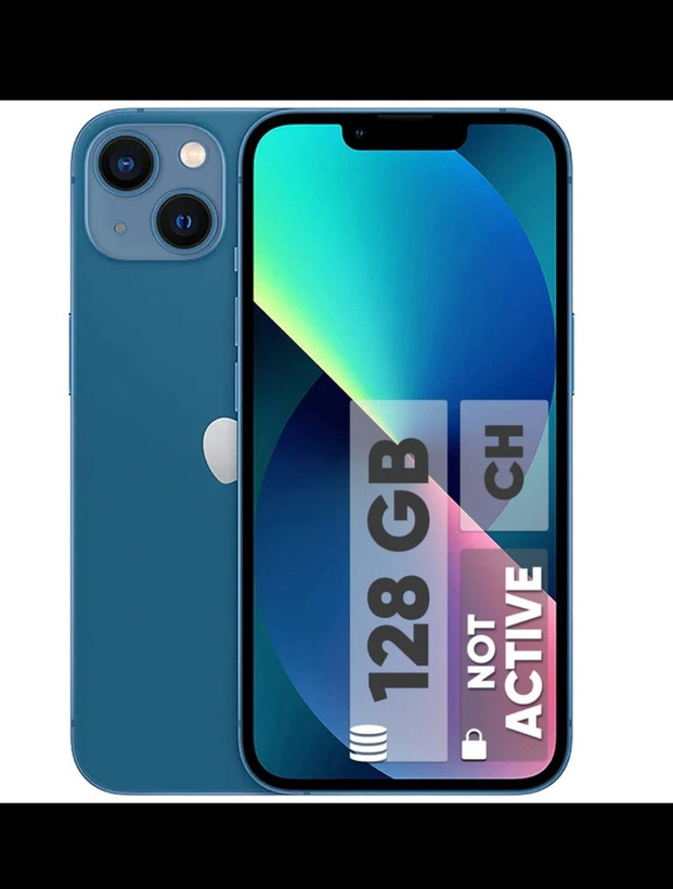 گوشی موبایل اپل مدل iPhone 13 Chنرمال (استوک) 1 دوسیم کارت ظرفیت 128گیگابایت و رم 4گیگابایت