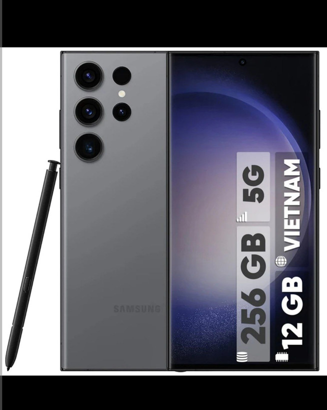 گوشی موبایل سامسونگ مدل Galaxy S23 Ultra 5G(استوک) ظرفیت 256گیگابایت و رم 12گیگابایت-ویتنام 1 ماه مهلت تست