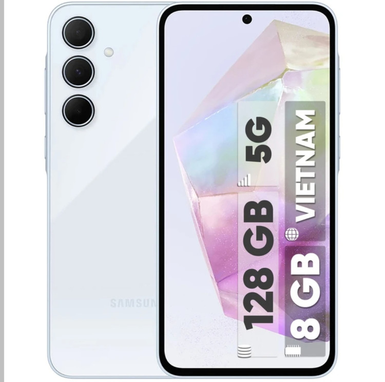 گوشی موبایل سامسونگ مدل Galaxy A35 5G(استوک) ویتنام ظرفیت128گیگابایت و رم 8گیگابایت دوسیم کارت 1 ماه مهلت تست
