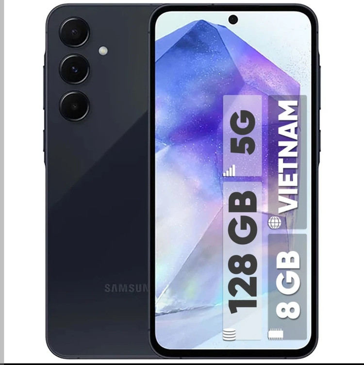 گوشی موبایل سامسونگ مدل Galaxy A55 5G(استوک) ظرفیت 128گیگابایت و رم 8گیگابایت ویتنام 1ماه مهلت تست